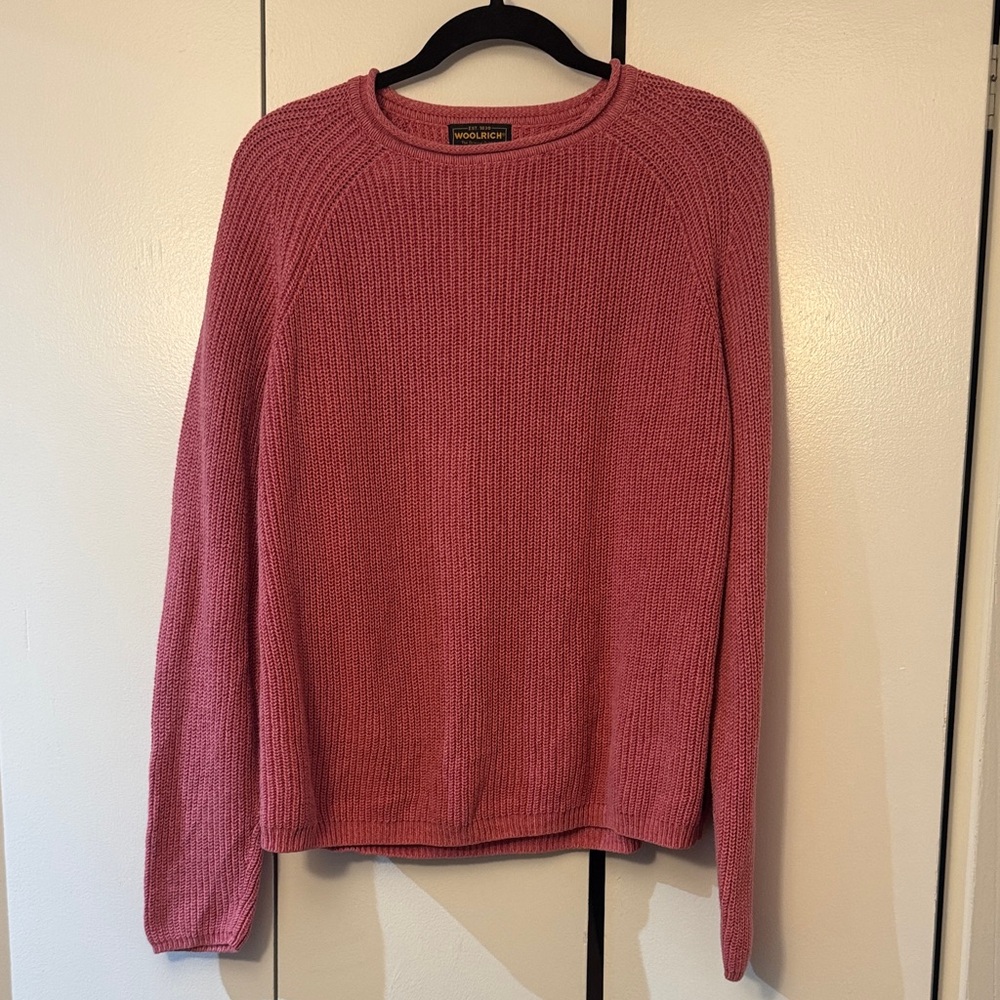Woolrich Raspberry Crew Neck Sweater